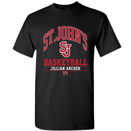 St. Johns - NCAA Women's Basketball : Jillian Archer - Classic Fashion Shersey T-Shirt