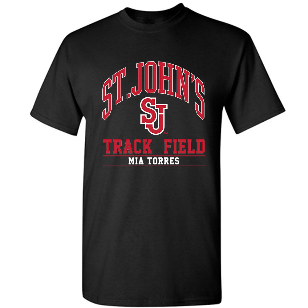 St. Johns - NCAA Women's Track & Field : Mia Torres - Classic Fashion Shersey T-Shirt-0