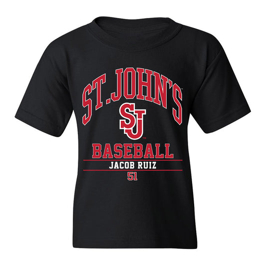 St. Johns - NCAA Baseball : Jacob Ruiz - Classic Fashion Shersey Youth T-Shirt