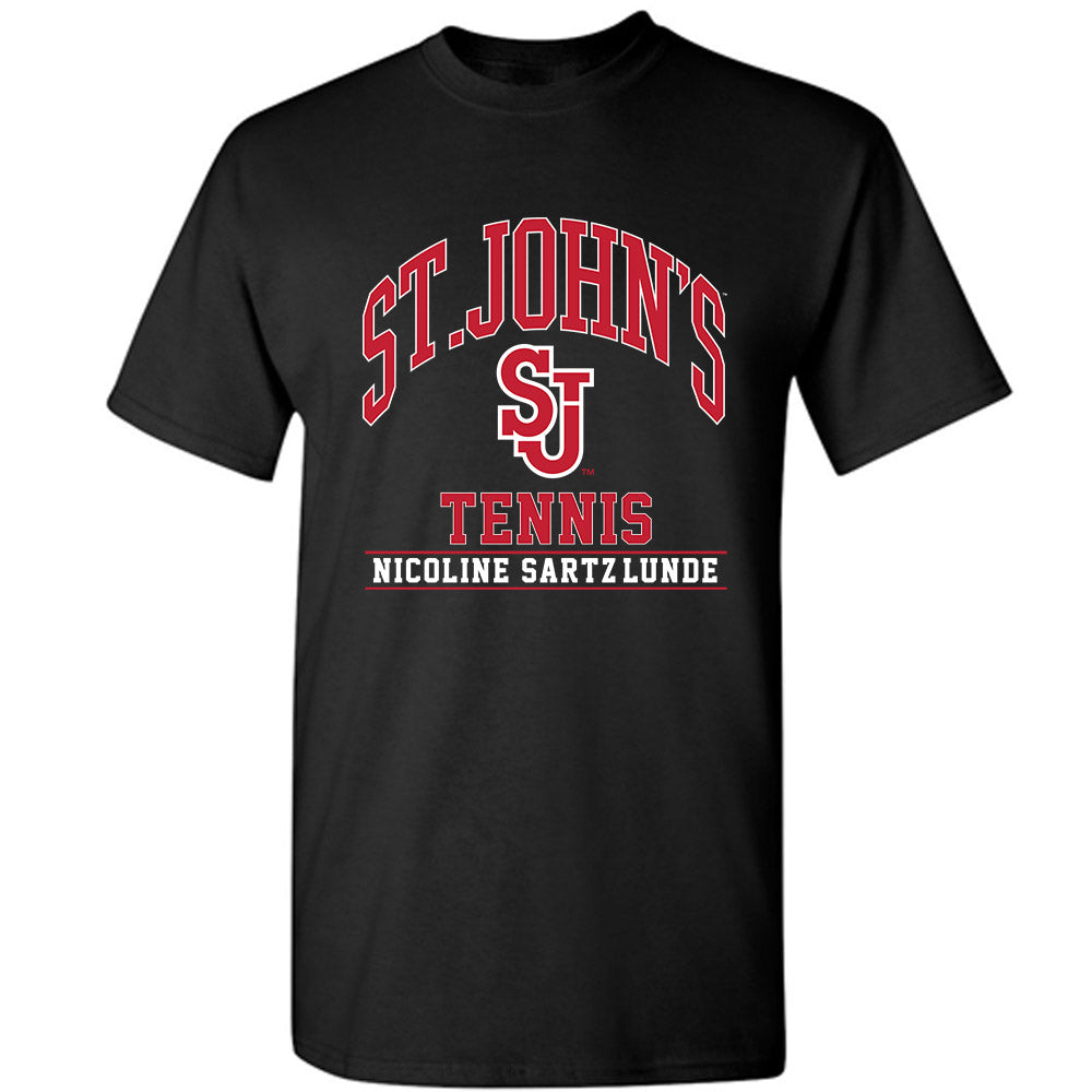 St. Johns - NCAA Women's Tennis : Nicoline Sartz-Lunde - Classic Fashion Shersey T-Shirt