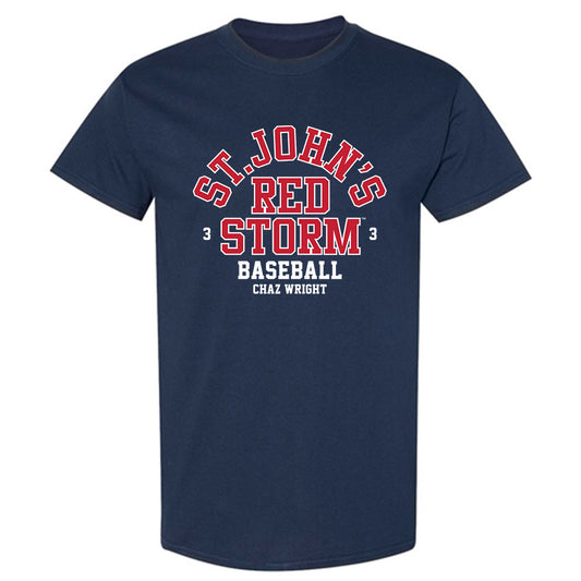 St. Johns - NCAA Baseball : Chaz Wright - Classic Fashion Shersey T-Shirt