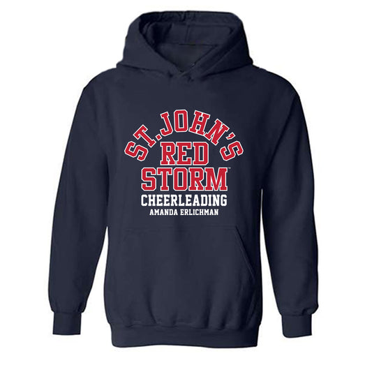 St. Johns - NCAA Cheerleading : Amanda Erlichman - Classic Fashion Shersey Hooded Sweatshirt-0