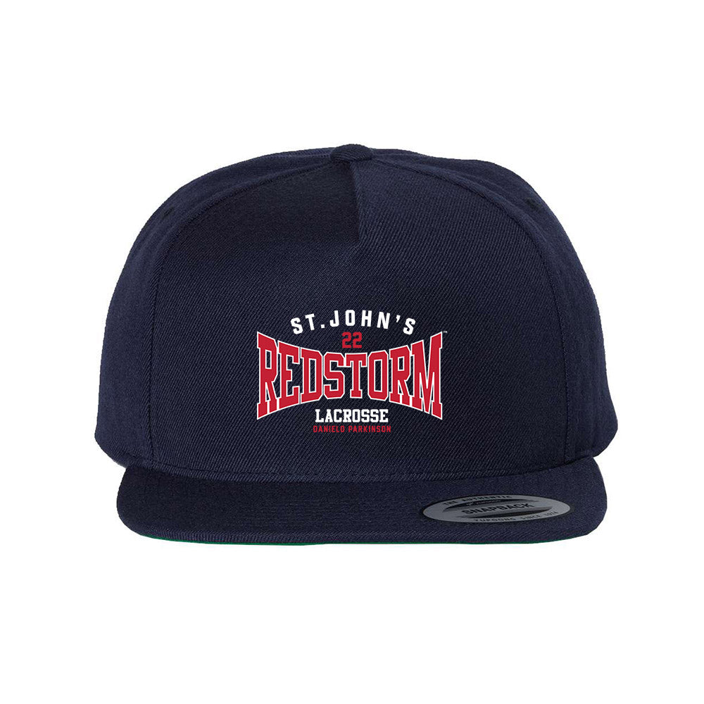 St. Johns - NCAA Men's Lacrosse : Danielo Parkinson - Snapback Hat