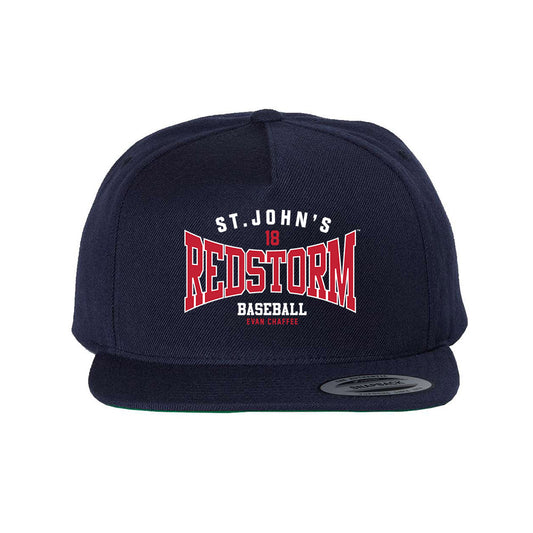 St. Johns - NCAA Baseball : Evan Chaffee - Snapback Hat