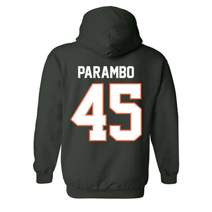 Miami - NCAA Football : Luke Parambo - Classic Shersey Hooded Sweatshirt