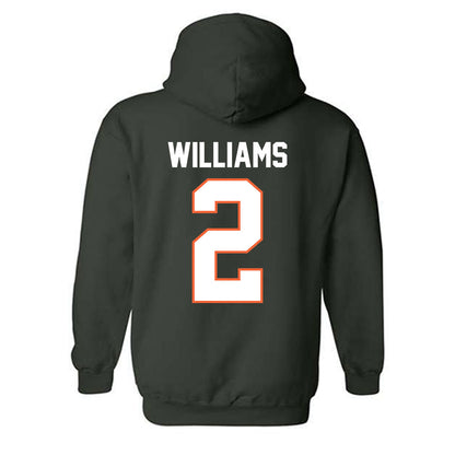 Miami - NCAA Baseball : Derek Williams - Classic Shersey Hooded Sweatshirt-1