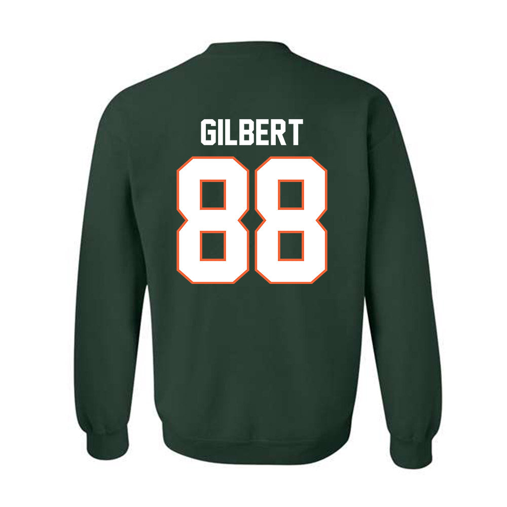 Miami - NCAA Football : Luka Gilbert - Classic Shersey Crewneck Sweatshirt-1