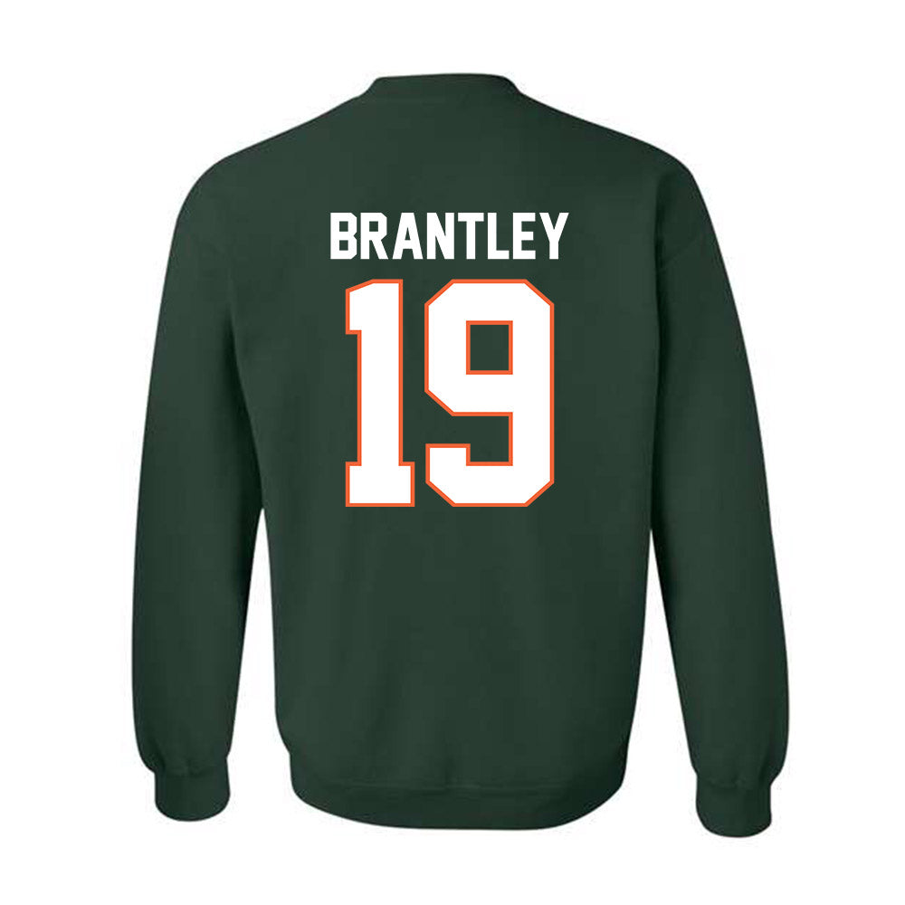 Miami - NCAA Football : Charles "Chuck" Brantley - Classic Shersey Crewneck Sweatshirt-1