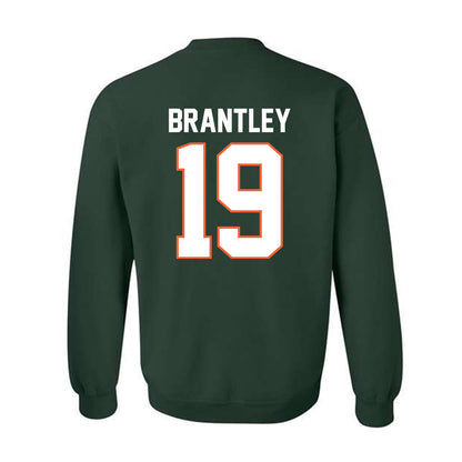Miami - NCAA Football : Charles "Chuck" Brantley - Classic Shersey Crewneck Sweatshirt-1