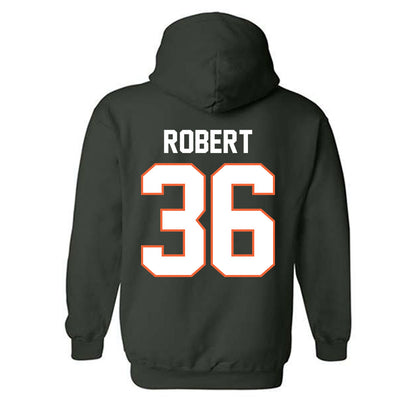 Miami - NCAA Baseball : Nick Robert - Classic Shersey Hooded Sweatshirt-1
