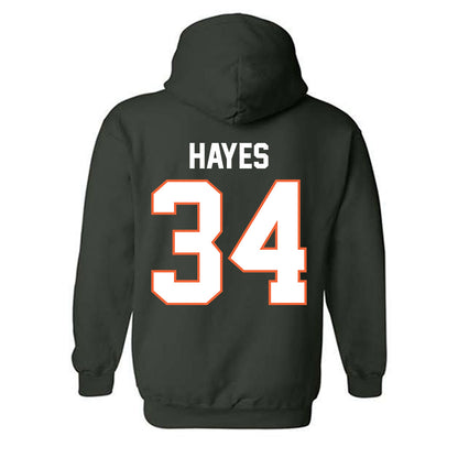 Miami - NCAA Football : Adarius Hayes - Classic Shersey Hooded Sweatshirt-1
