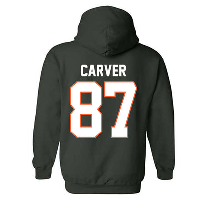 Miami - NCAA Football : Hunter Carver - Classic Shersey Hooded Sweatshirt