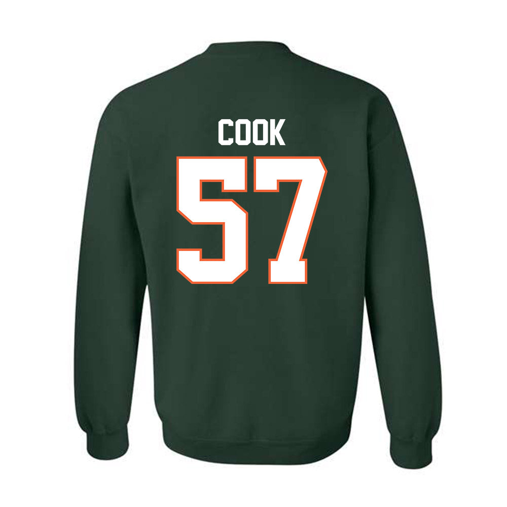 Miami - NCAA Football : Marley Cook - Classic Shersey Crewneck Sweatshirt