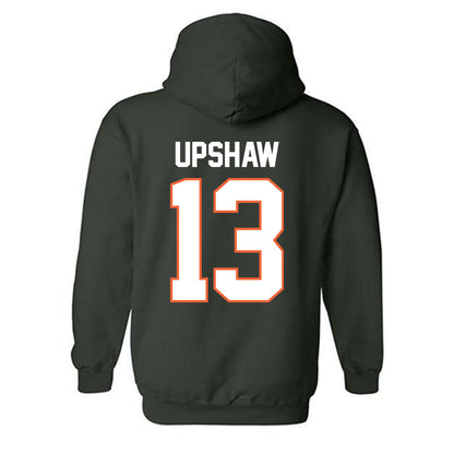 Miami - NCAA Football : Daylyn Upshaw - Classic Shersey Hooded Sweatshirt-1