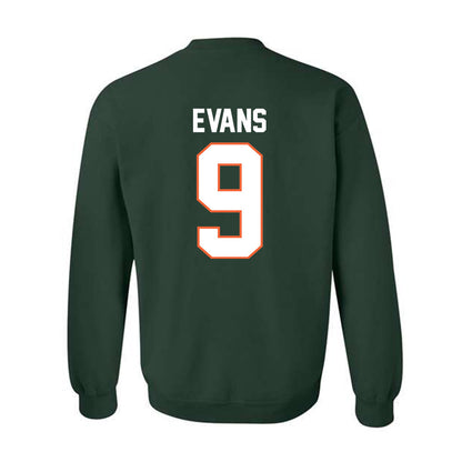 Miami - NCAA Baseball : Rob Evans - Classic Shersey Crewneck Sweatshirt-1