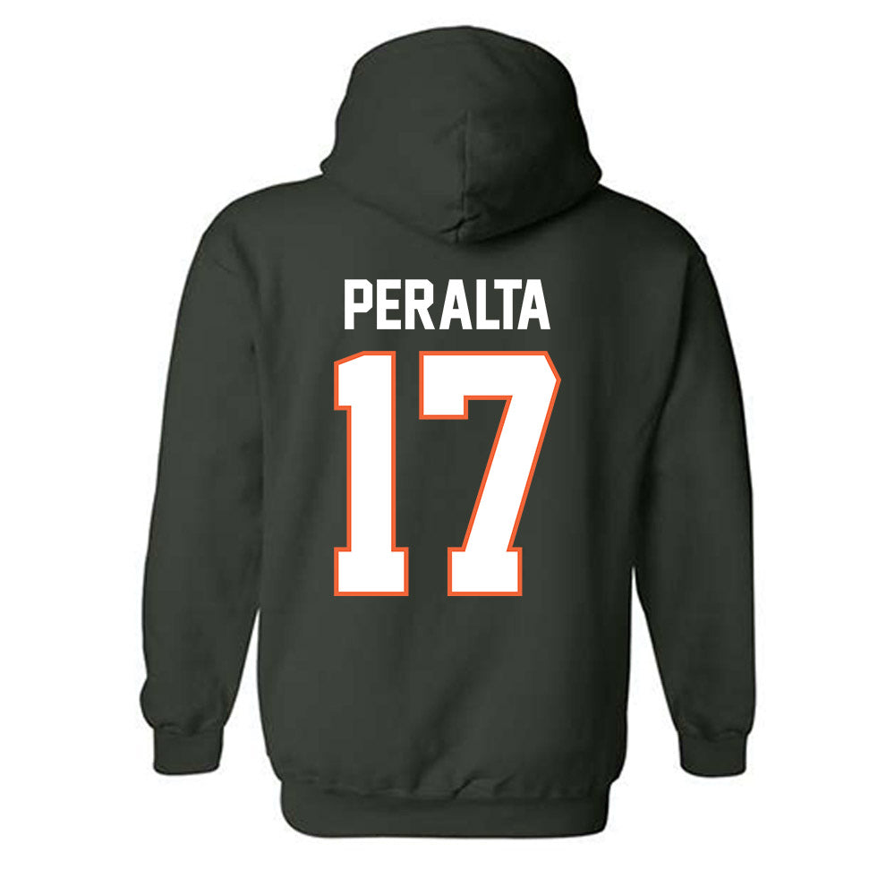 Miami - NCAA Baseball : Fabio Peralta - Classic Shersey Hooded Sweatshirt-1