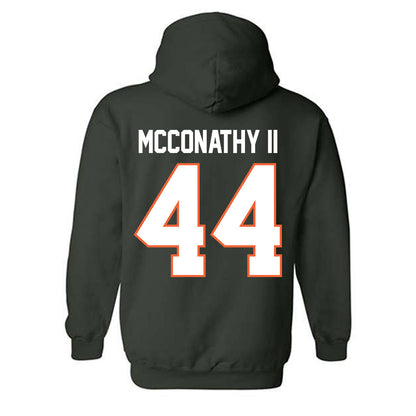 Miami - NCAA Football : Cole McConathy II - Classic Shersey Hooded Sweatshirt-1