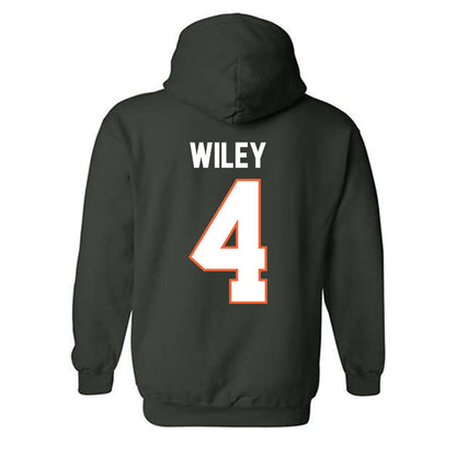 Miami - NCAA Women's Volleyball : Logan Wiley - Classic Shersey Hooded Sweatshirt-1