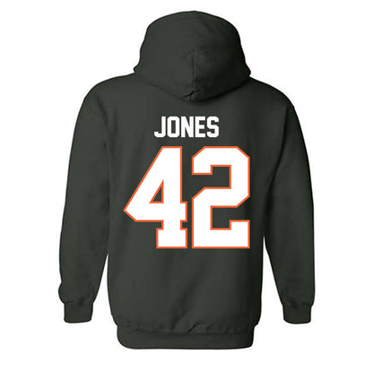 Miami - NCAA Football : Artavius Jones - Classic Shersey Hooded Sweatshirt-1