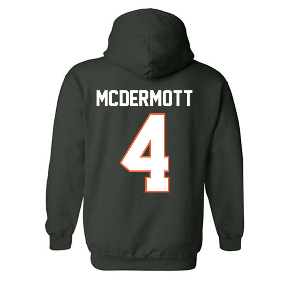 Miami - Women's Volleyball Alumni : Brooke McDermott - Classic Shersey Hooded Sweatshirt