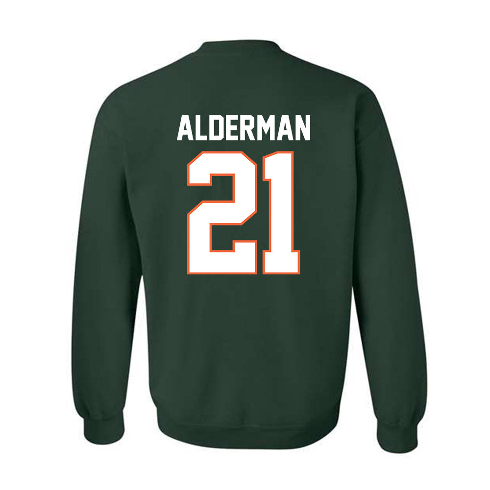 Miami - NCAA Football : Jaylin Alderman - Classic Shersey Crewneck Sweatshirt