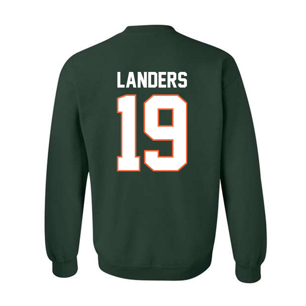 Miami - NCAA Women's Soccer : Madison Landers - Classic Shersey Crewneck Sweatshirt-1