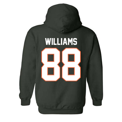 Miami - NCAA Football : Riley Williams - Classic Shersey Hooded Sweatshirt