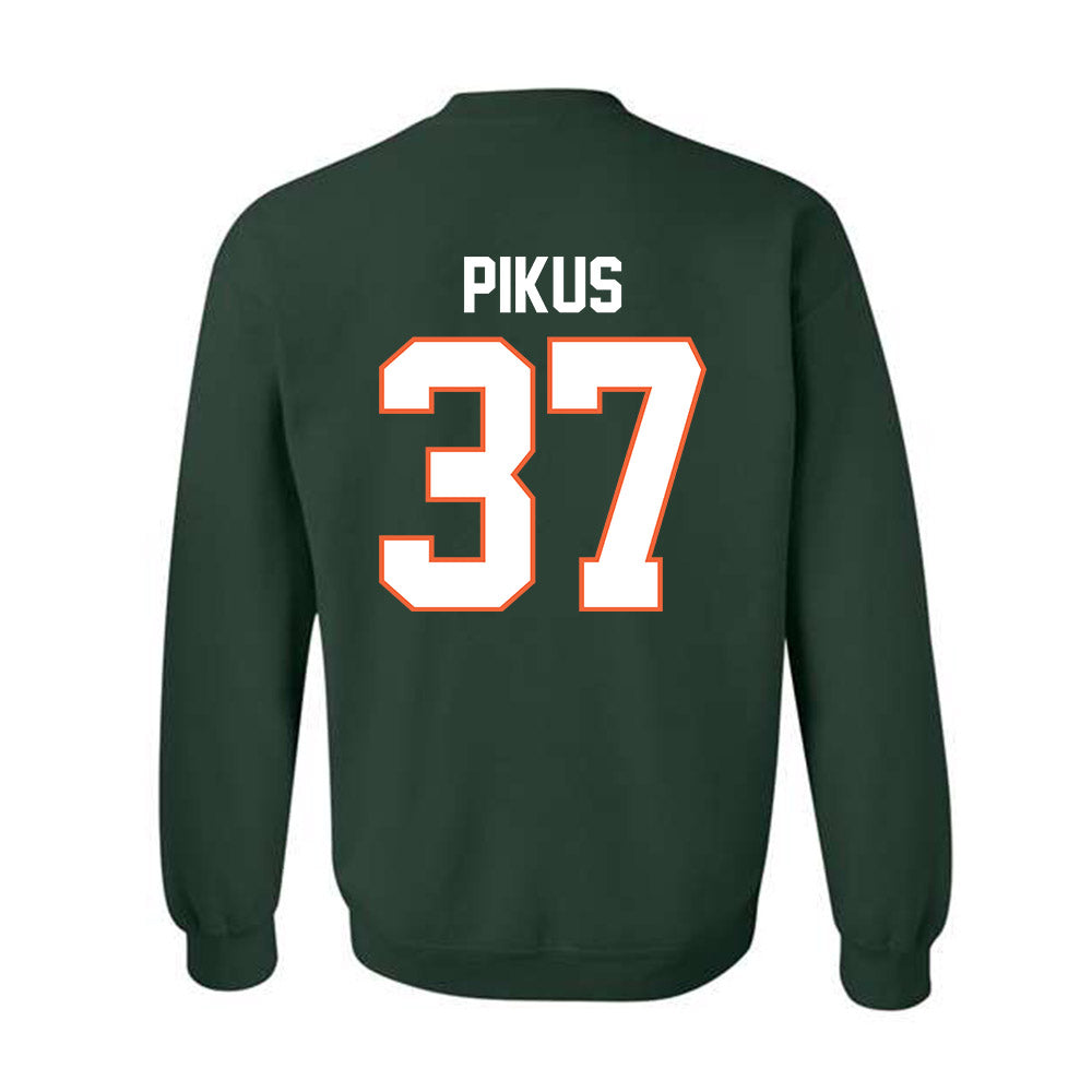 Miami - NCAA Football : Henry Pikus - Classic Shersey Crewneck Sweatshirt-1