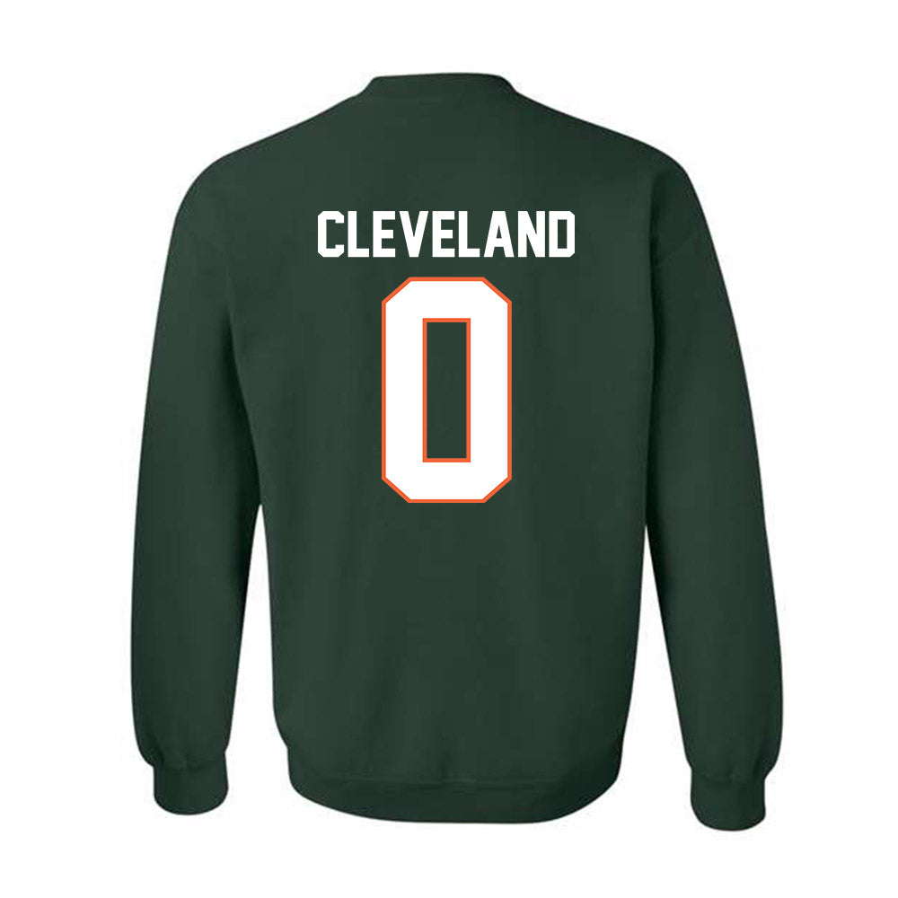 Miami - NCAA Men's Basketball : Matthew Cleveland - Classic Shersey Crewneck Sweatshirt