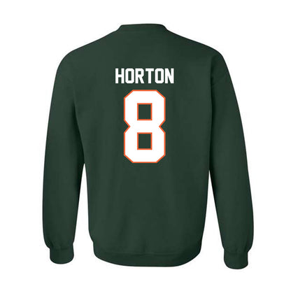 Miami - NCAA Football : Joshua Horton - Classic Shersey Crewneck Sweatshirt-1