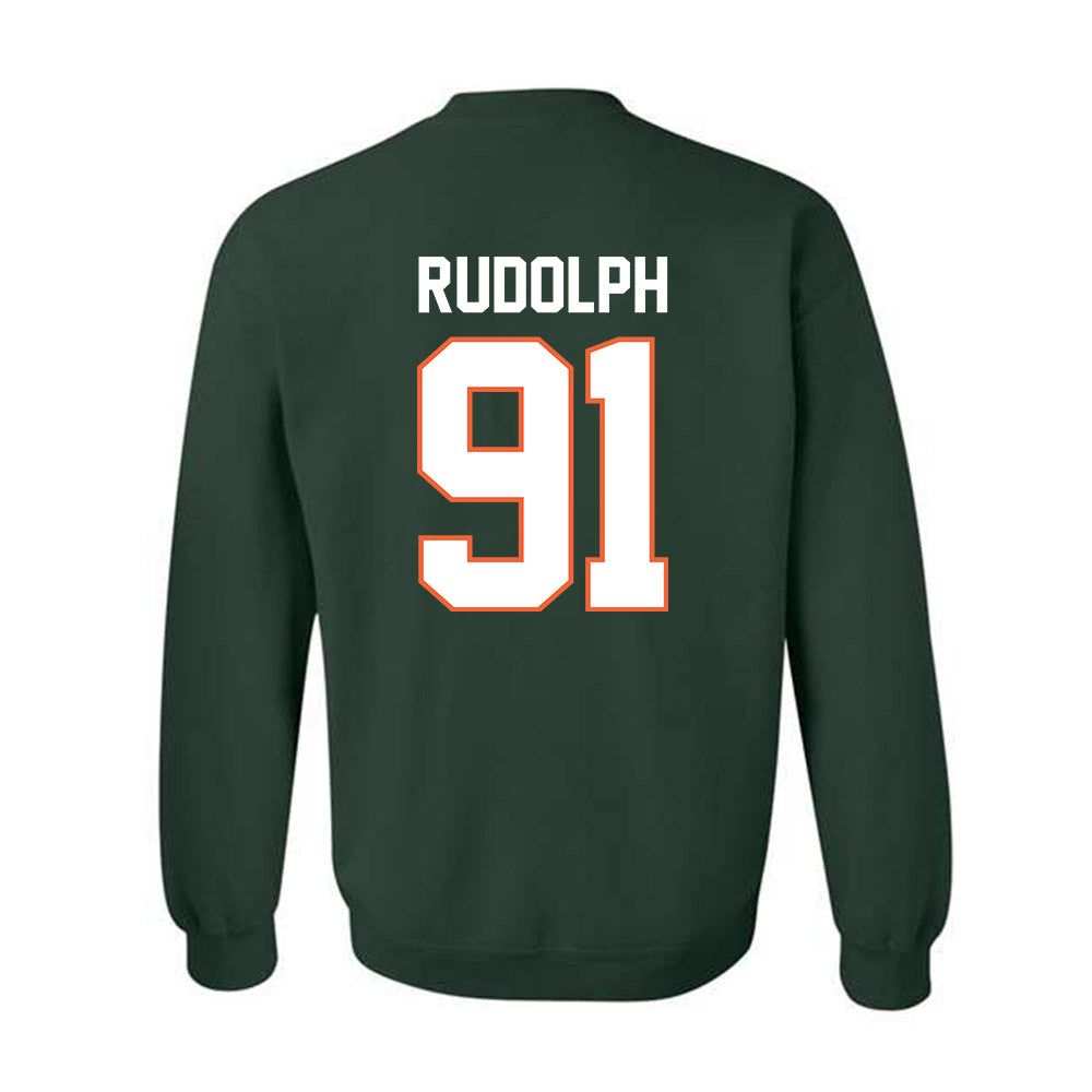 Miami - NCAA Football : Elias Rudolph - Classic Shersey Crewneck Sweatshirt