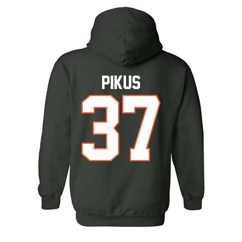 Miami - NCAA Football : Henry Pikus - Classic Shersey Hooded Sweatshirt-1