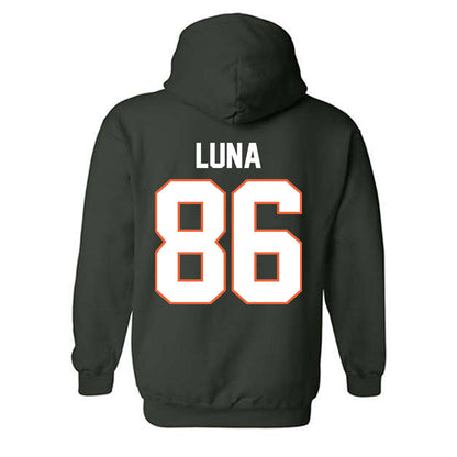 Miami - NCAA Football : Kolby Luna - Classic Shersey Hooded Sweatshirt-1