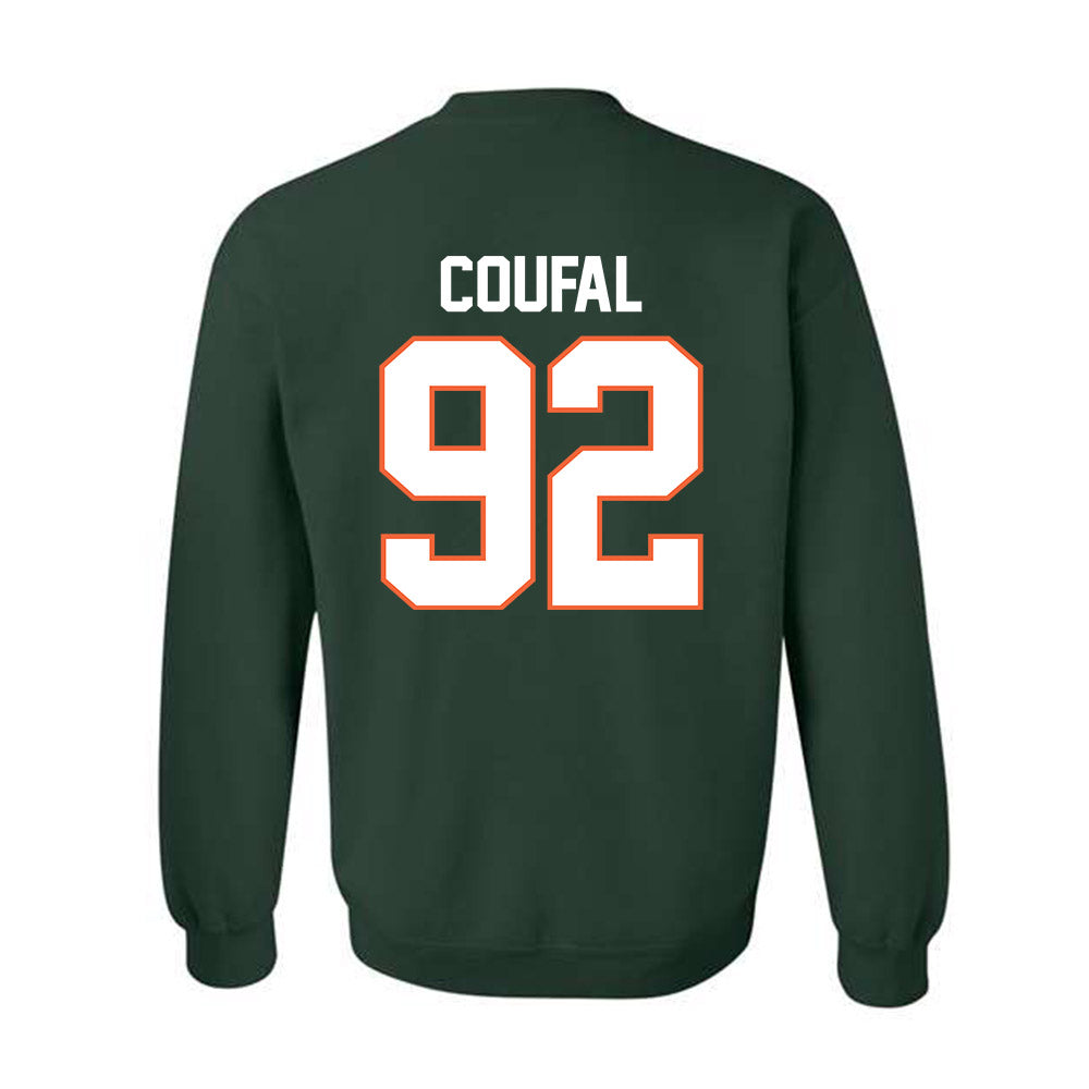 Miami - NCAA Football : Sam Coufal - Classic Shersey Crewneck Sweatshirt