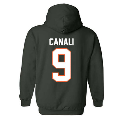 Miami - NCAA Women's Soccer : Giovana Canali - Classic Shersey Hooded Sweatshirt-1