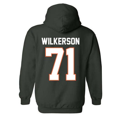 Miami - NCAA Football : Jaden Wilkerson - Classic Shersey Hooded Sweatshirt-1