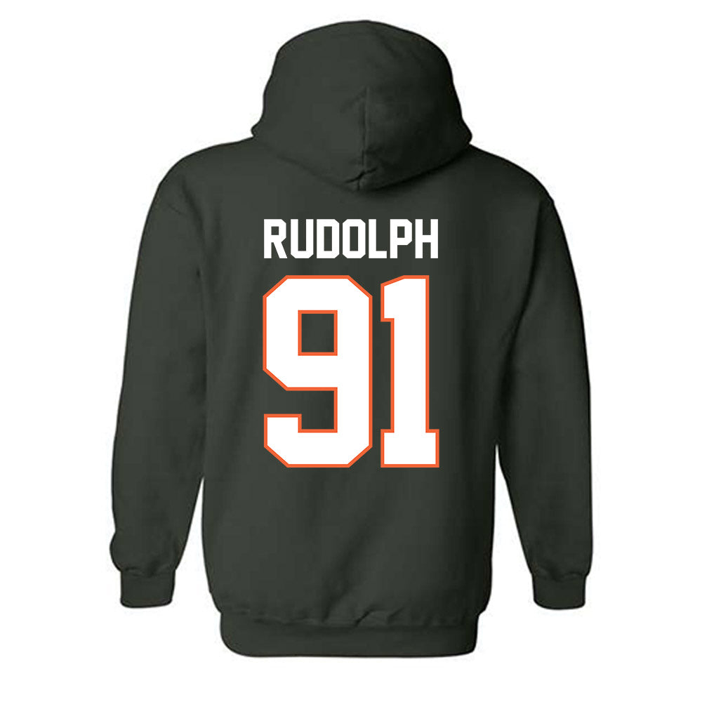 Miami - NCAA Football : Elias Rudolph - Classic Shersey Hooded Sweatshirt