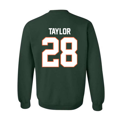 Miami - NCAA Football : Isaiah Taylor - Classic Shersey Crewneck Sweatshirt-1