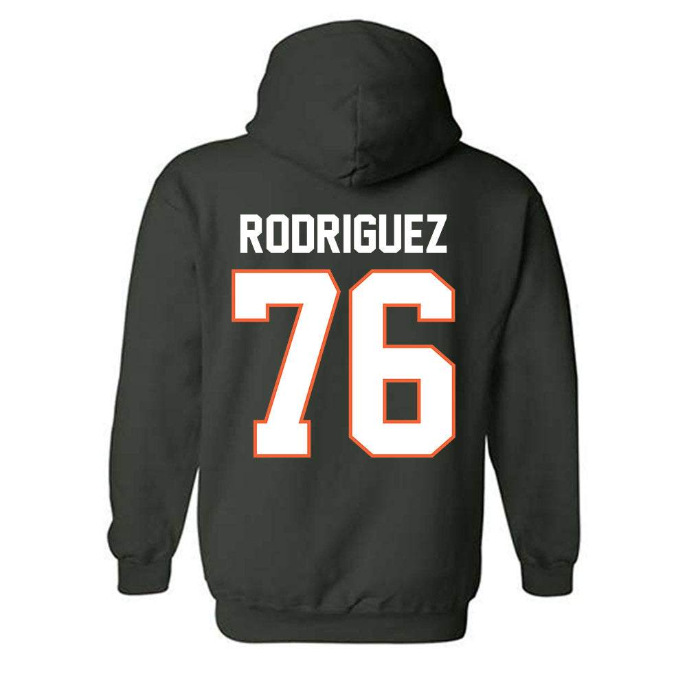 Miami - NCAA Football : Ryan Rodriguez - Classic Shersey Hooded Sweatshirt-1