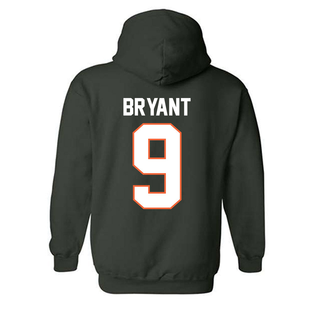 Miami - NCAA Football : Malik Bryant - Classic Shersey Hooded Sweatshirt-1