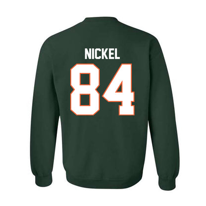 Miami - NCAA Football : Jack Nickel - Classic Shersey Crewneck Sweatshirt-1