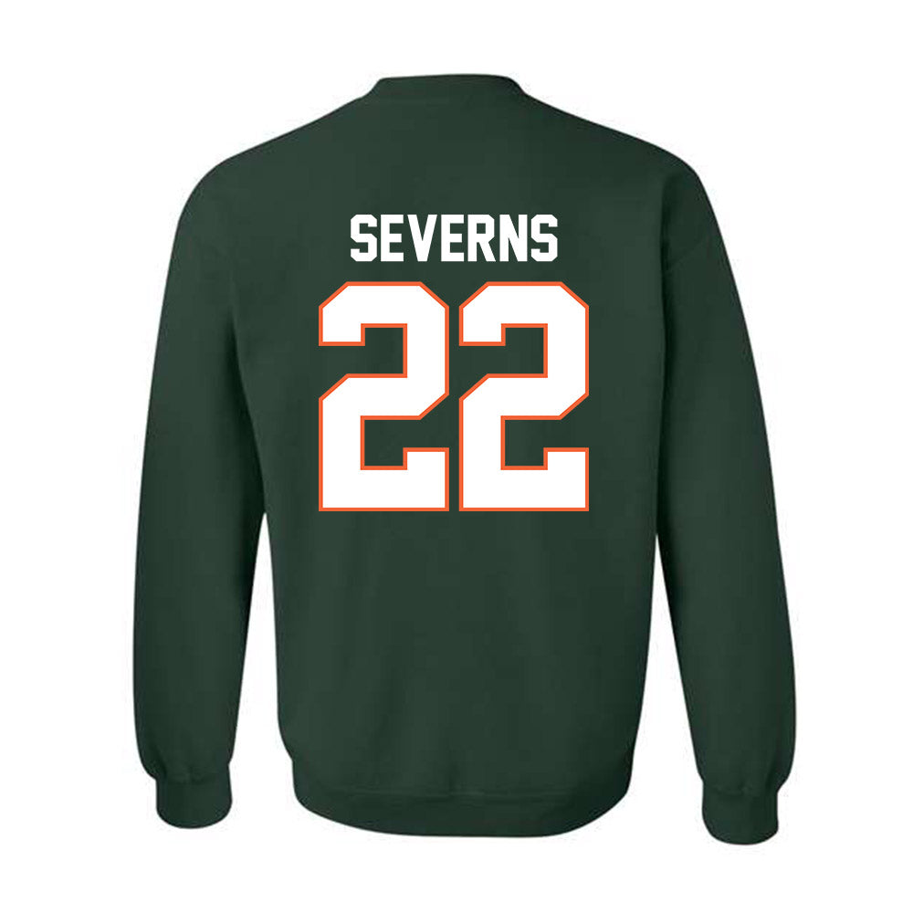 Miami - NCAA Women's Soccer : Brie Severns - Classic Shersey Crewneck Sweatshirt-1