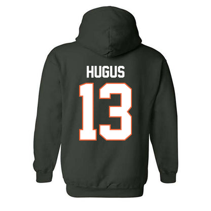 Miami - NCAA Baseball : Griffin Hugus - Classic Shersey Hooded Sweatshirt-1
