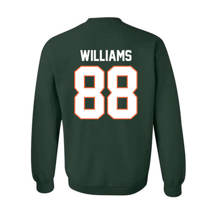 Miami - NCAA Football : Riley Williams - Classic Shersey Crewneck Sweatshirt