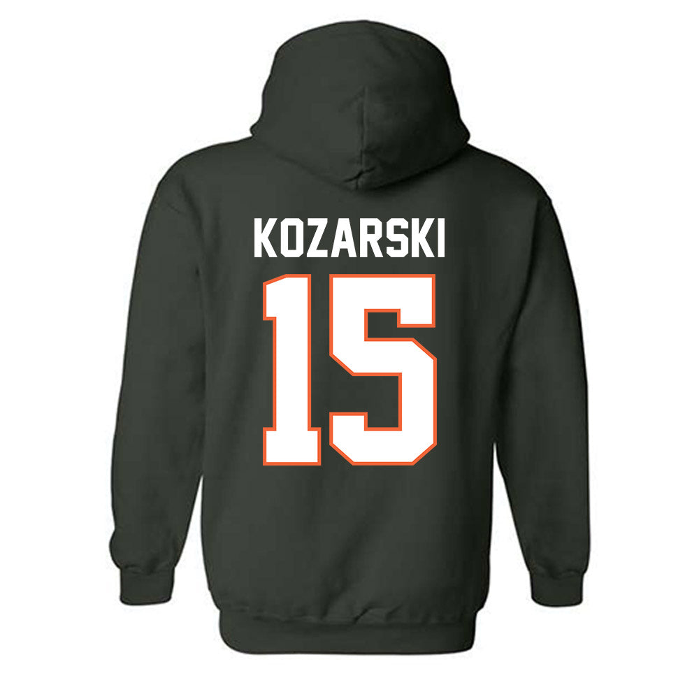 Miami - NCAA Women's Soccer : Gisselle Kozarski - Classic Shersey Hooded Sweatshirt