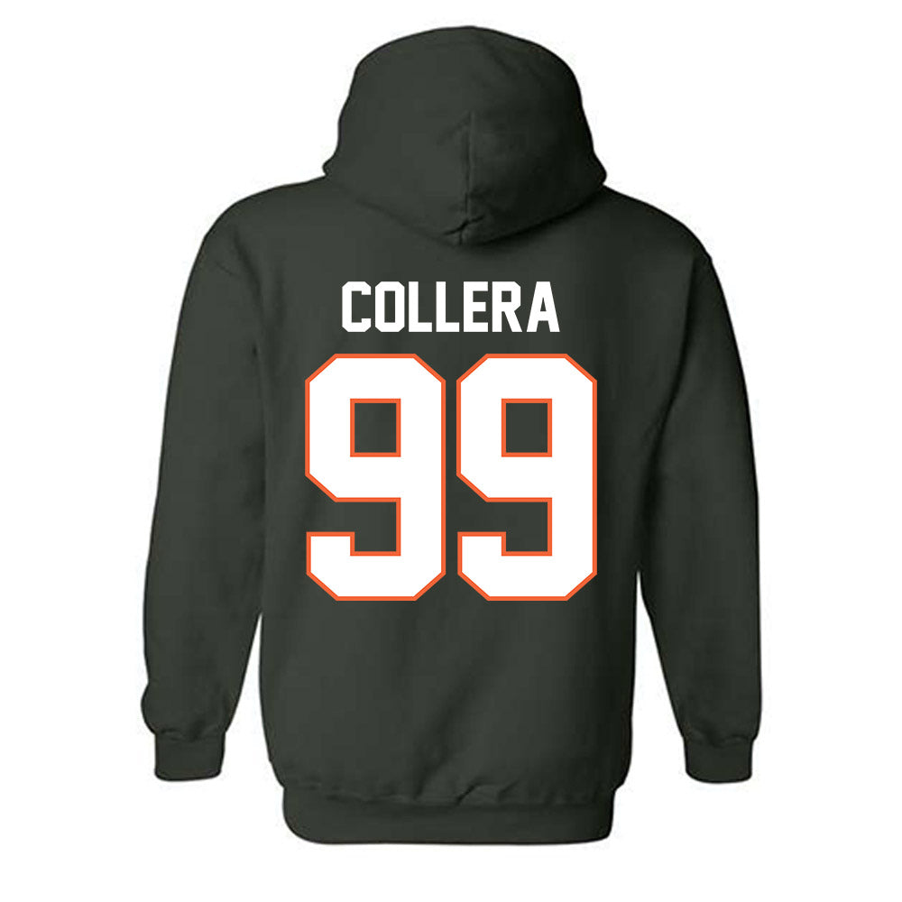 Miami - NCAA Baseball : Lazaro Collera - Classic Shersey Hooded Sweatshirt-1