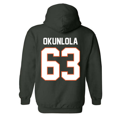 Miami - NCAA Football : Samson Okunlola - Classic Shersey Hooded Sweatshirt-1