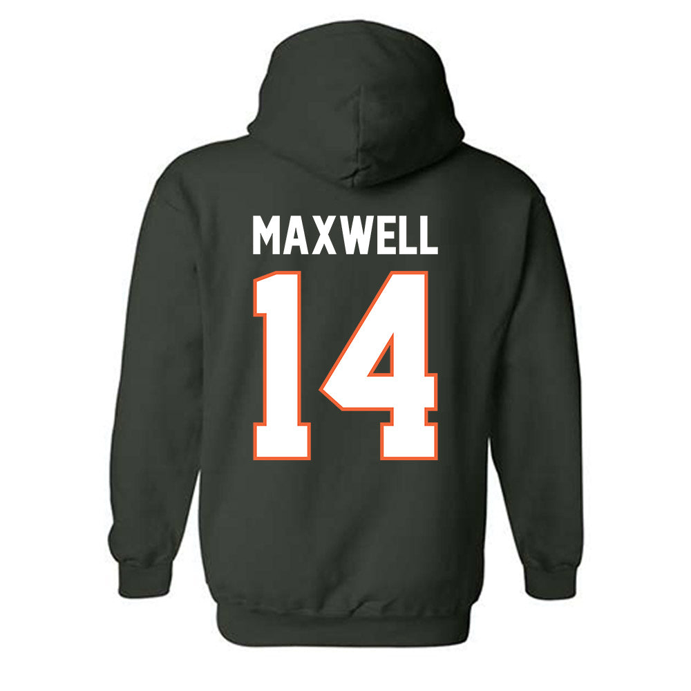 Miami - NCAA Women's Soccer : Taylor Maxwell - Classic Shersey Hooded Sweatshirt-1