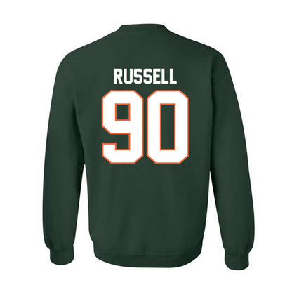 Miami - NCAA Football : Daylen Russell - Classic Shersey Crewneck Sweatshirt