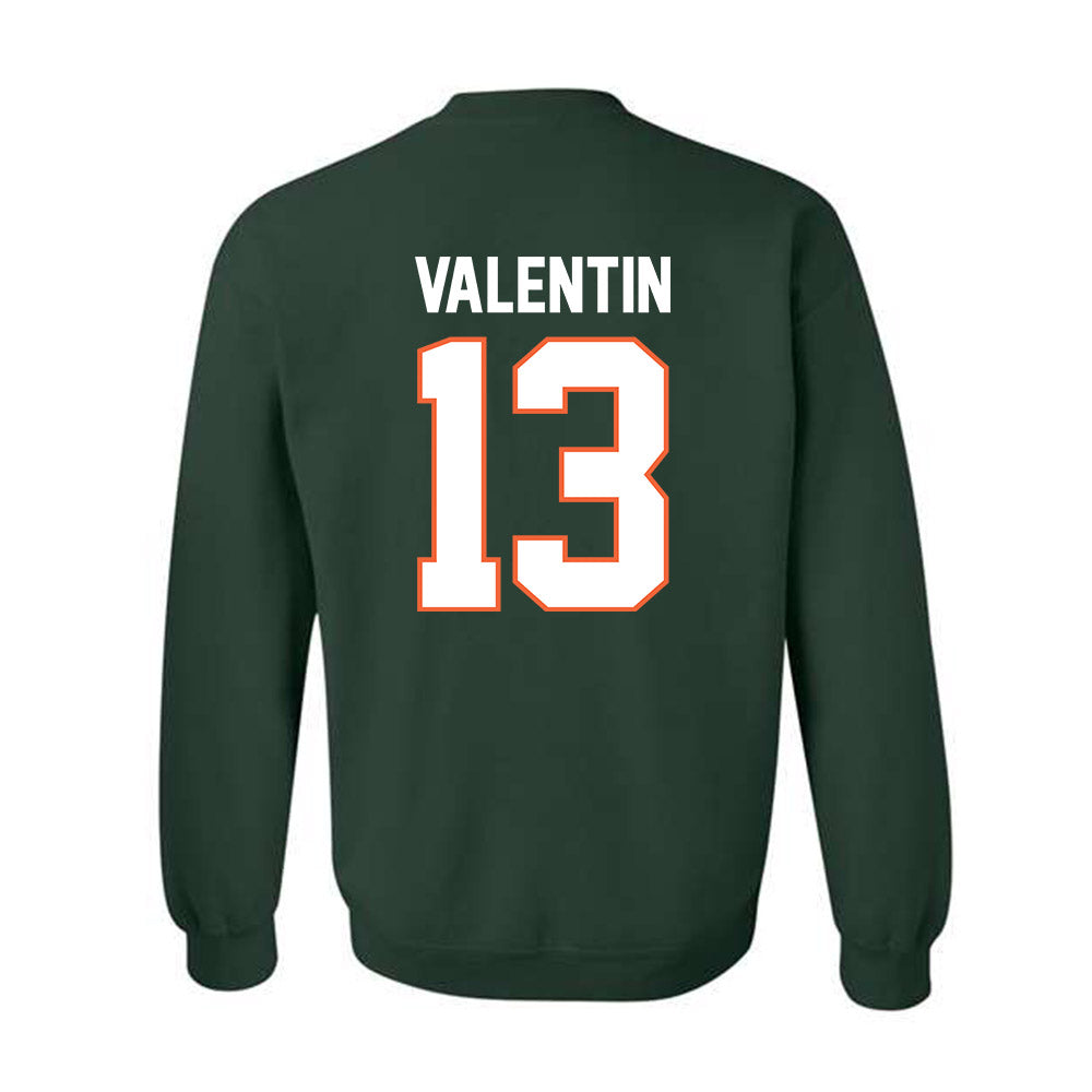 Miami - NCAA Women's Volleyball : Marla Valentin - Classic Shersey Crewneck Sweatshirt